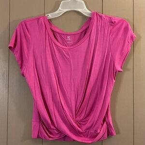 INC INTERNATIONAL CONCEPTS WOMENS PINK BLOUSE SIZE XL